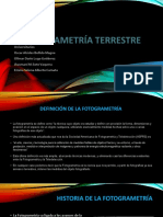 Fotogrametria Terretre