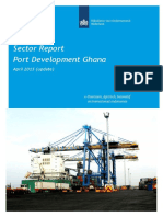 Sector Report Port Development - Ghana