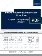 Introduction To Econometrics, 5 Edition: Chapter 3: Multiple Regression Analysis