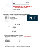 Lecture Reading 4: Design Methods of Reinforced Concrete Structures