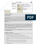 Course Title: Channel Management: Semester: Class: Instructor: Email