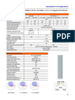 Xxxxpol 698 960Mhz/1710 2690Mhz×3 65°/65° 15.8/18dbi 2° 12°/2° 10° Integrated Rcu (Remote Control Unit) Antenna Electrical Specifications