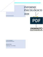 Guía Informe Psicológico