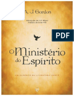 o Ministerio Do Espirito A J Gordon