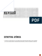 Revisão Estrutura Atômica e Tabela Periódica