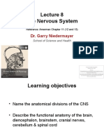 The Nervous System: Dr. Garry Niedermayer