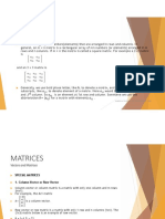 Matrices: Numerical Solutions For Civil Engineers 2020