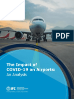 The Impact of COVID-19 On Airports:: An Analysis