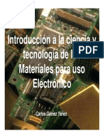 Materiales para Uso Electrónico.