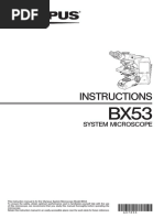 Olympus BX53 Microscope Instruction Manual