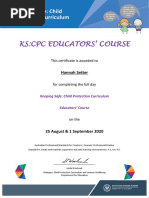 KSCPC Certificate