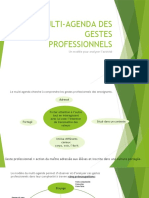 Le Multi-Agenda Des Gestes Professionnels