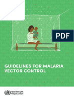 WHO - Guidelines For Malaria Vector Control - 2019