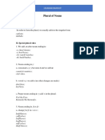 Grammar Snapshot - Nouns. Plural