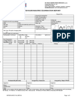 081computed Radiographic Examination Report