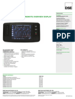 Genset: 10" Colour Multi-Set Remote Overview Display