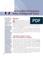 Mandatory Readings 4 - The Conduct of Monetary Policy