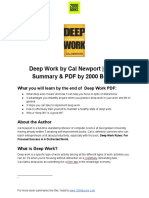 Deep Work by Cal Newport - Book Summary & PDF by 2000 Books