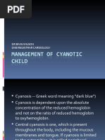 Management of Cyanotic Child Bivin