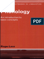 Roger Lass Phonology An Introduction To Basic Concepts PDF