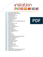 Translation Agencies in United States (1032)