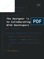 Uxpin Designers Guide To Collaborating With Devs PDF