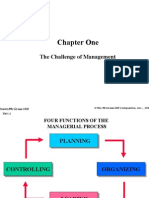 Chapter One: The Challenge of Management