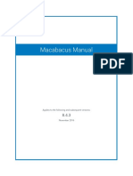 Macabacus Manual: Applies To The Following and Subsequent Versions