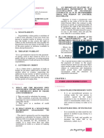 Negotiable Instruments Reviewer Midterms PDF