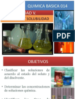 Tema No. 5 Soluciones y Solubilidad