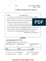 French 3am19 3trim d1 PDF