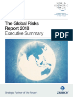 Global Risks Report Executive Summary 2018