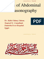 Basics of Abdominal Ultrasonography