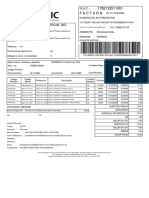 Factura: 1792122511001: Numero de Autorizacion