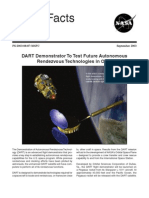 NASA Facts DART Demonstrator To Test Future Autonomous Rendezvous Technologies in Orbit Sept 2003