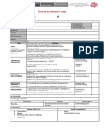 Ficha de Actividad Cetpro - Ugel