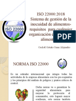 ISO 22000 2018 Sistema de Gestión de La Inocuidad de Alimentos-Requisitos