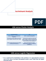 Linear Discriminant Analysis