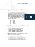 Practice Questions: Project Cost Management 107