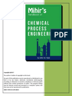 Mihir's Handbook of Chemical Process Engineering (Excerpts)