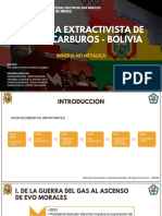 Política Extractivista de Hidrocarburos - Bolivia PDF