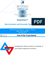 Exp.7-Non Aromatic-Aromatic Hydrocarbons