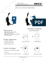 S C T 0 1 3 G - D: Ф16Mmaperture Split Core Current Transformer