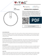 Instruction Manual Robot Vacuum Cleaner (Vt-5555) : Introduction & Warranty