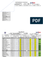 Input Data Sheet For E-Class Record: Region Division District School Name School Id School Year