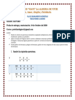 Plan de Mejoramiento Matemáticas Septimo