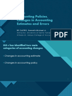 IAS 8 - Accounting Policies, Changes in Accounting Estimates and Errors (With Notes) PDF