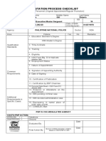 Attestation Process Checklist