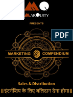 MarQuity Sales & Distribution Compendium