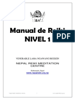 Manual de Reiki - Nivel 1 PDF